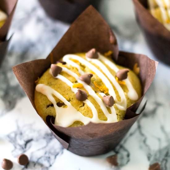 Nutella Chocolate Orange Muffins