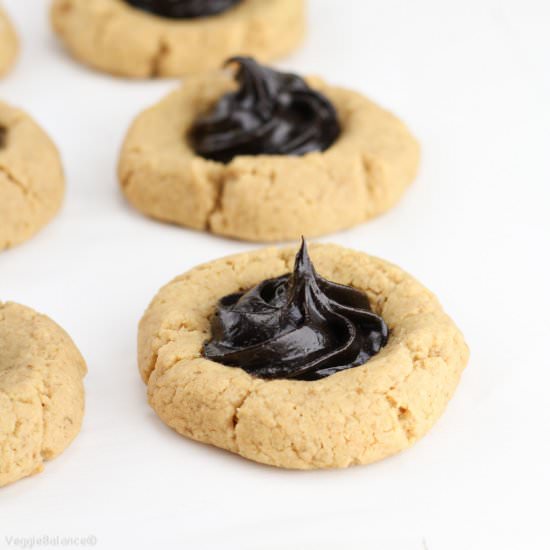 Peanut Butter Thumbprint Cookies
