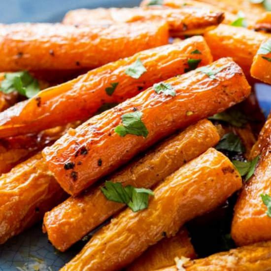 Perfectly Roasted Carrots