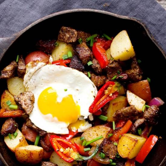 Carne Asada Hash