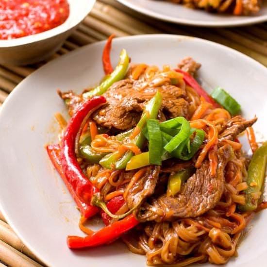 Beef Szechuan Noodles