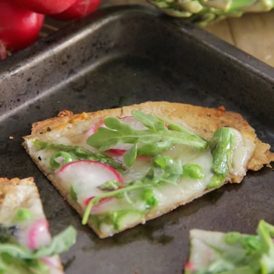 Spring Vegetable Flatbread
