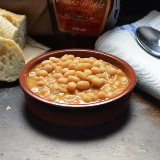 Homemade Maple Baked Beans