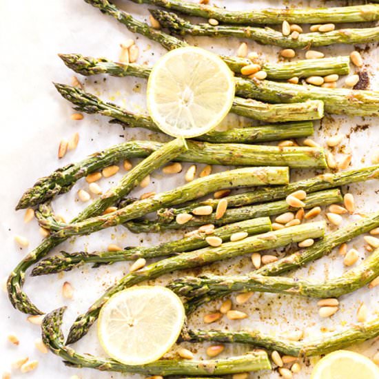 Curry Roasted Asparagus