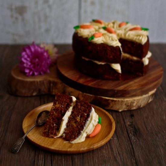 The Pumpkin Carrot Cake