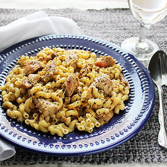 Garlic Chicken Pasta