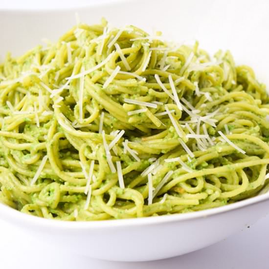 Avocado Spinach Pasta