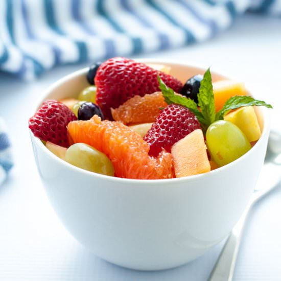 Tropical Fruit and Mint Lime Syrup