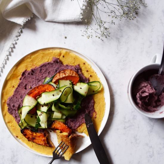Soccas & Plant-Based Toppings