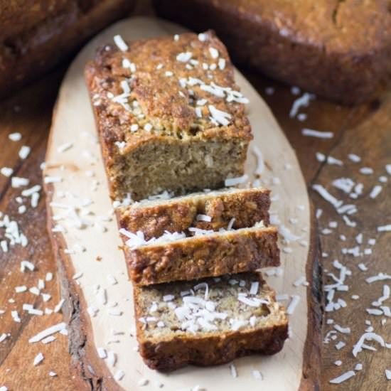 Coconut Rum Banana Cake