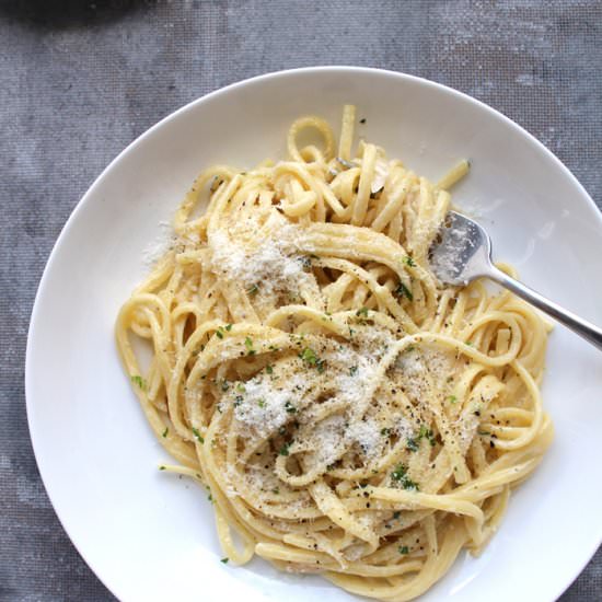 Crème Fraîche Linguine