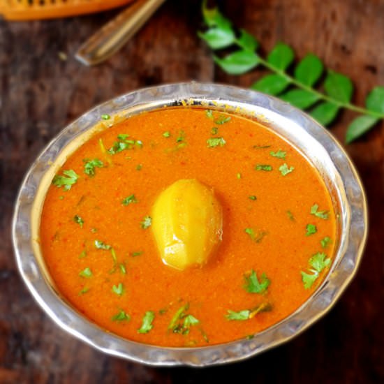Amtekai Gojju/Hog Plum Curry
