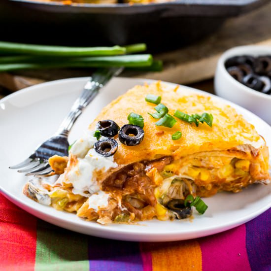 Chicken Toritilla Pie