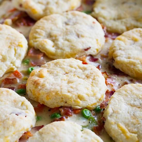Chicken and Bacon Pot Pie