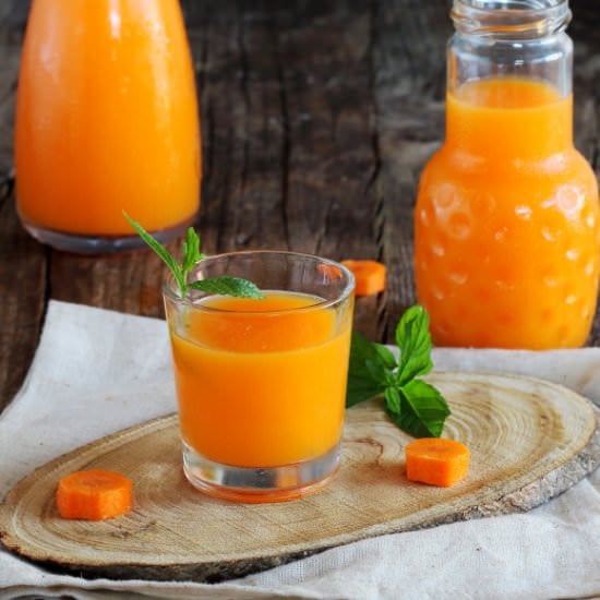 Carrot and orange juice
