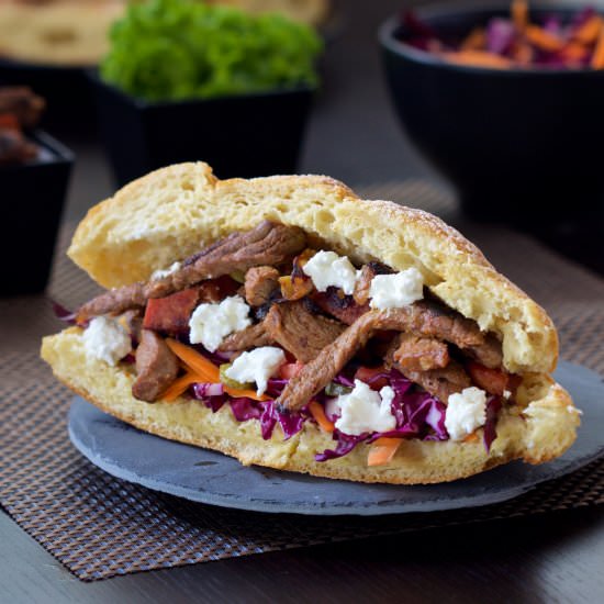 Homemade kebab
