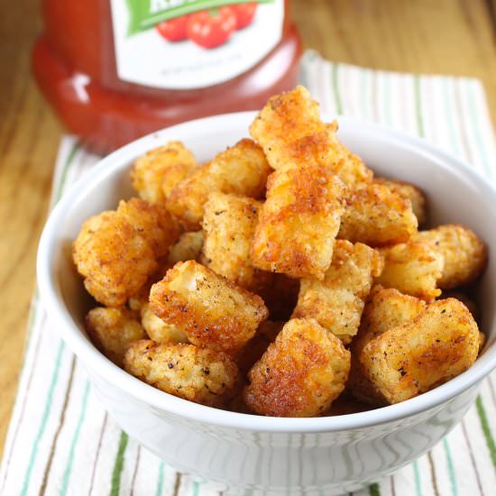 Oven Fried Tater Tots