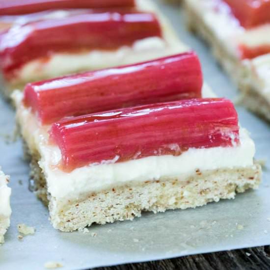 Rhubarb Shortbread