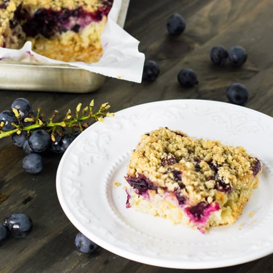 Concord Grape Crumb Cake