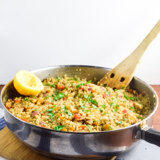 One Pot Moroccan Quinoa