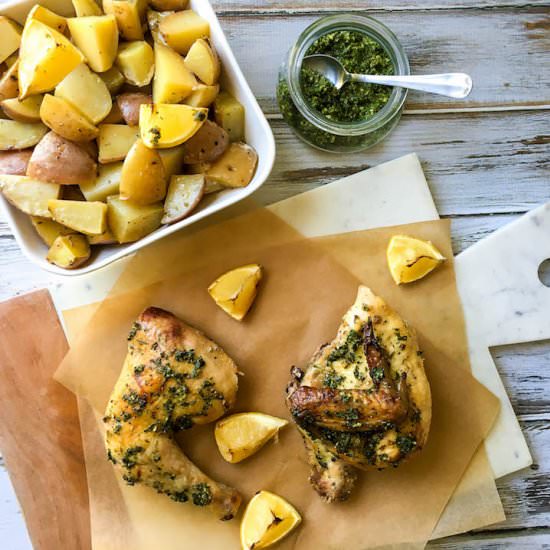 Roasted Chicken and Potatoes