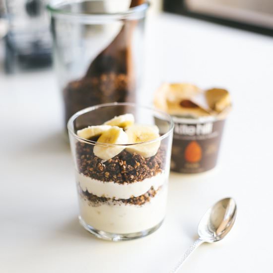 Banana Cream Parfait