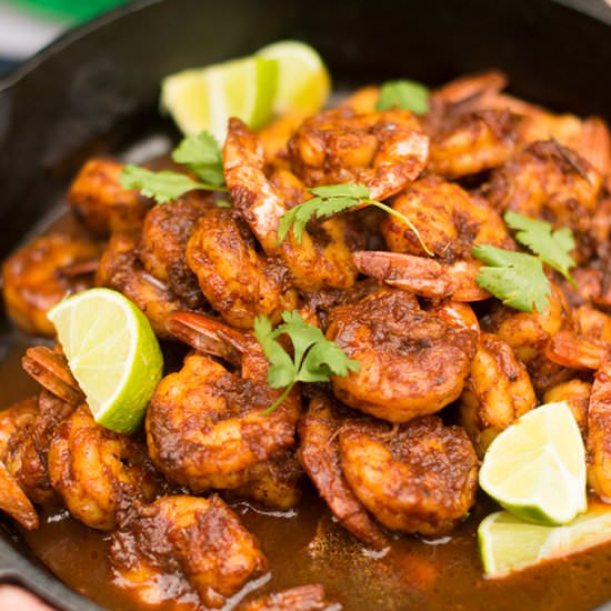 Tequila Lime Shrimp