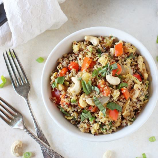quinoa fried rice