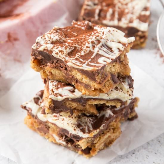 Triple Chocolate Fridge Cake