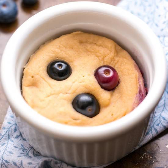 Single-Serving Blueberry Muffin