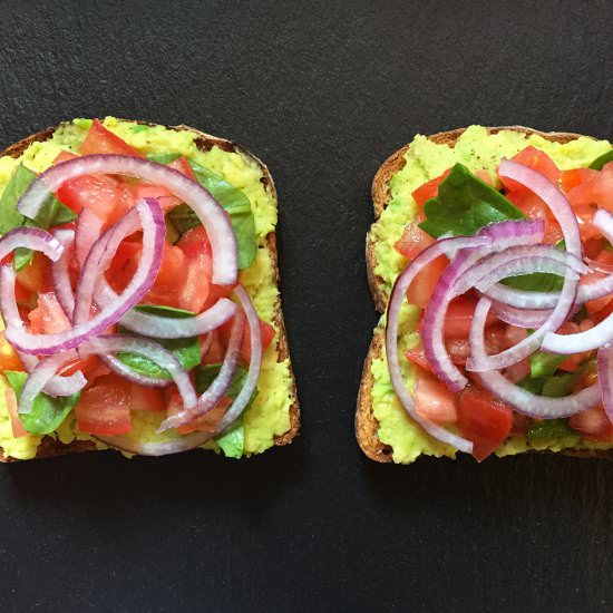 Italian-Style Avocado Toast
