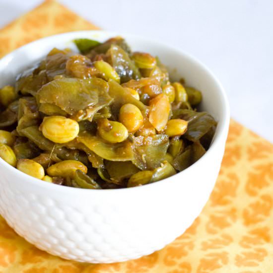 Indian Broad Beans Curry