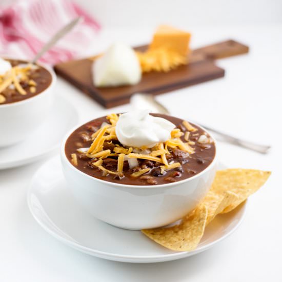 Best Vegetarian Slowcooker Chili