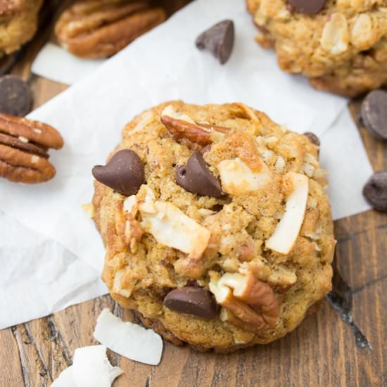 Whole Wheat Chocolate Chip Cookies