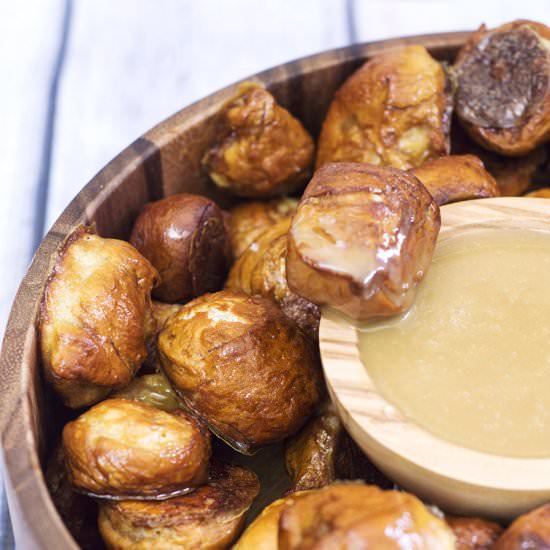 Pretzel Bites w/ Honey Mustard Dip