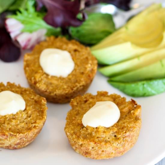 Taco Tuna Quinoa Sliders