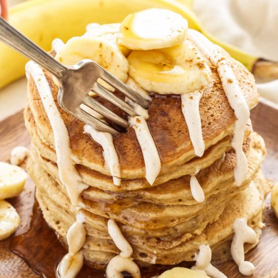 Banana Bread Pancakes