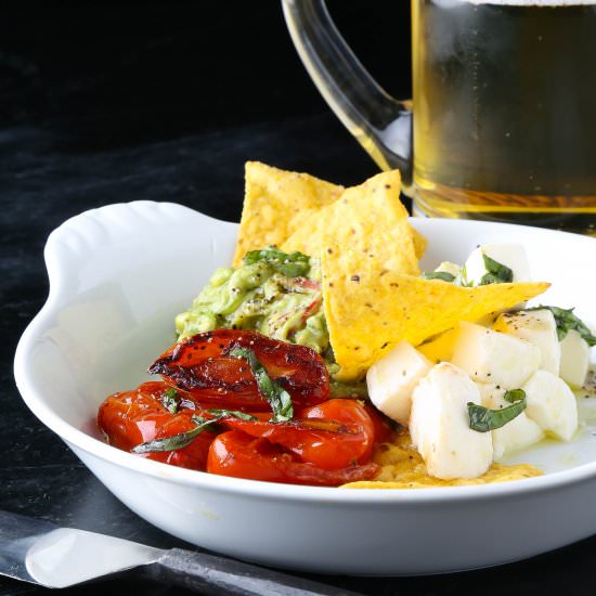 Blistered Grape Tomato Salad
