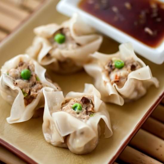 Black Garlic Shu Mai