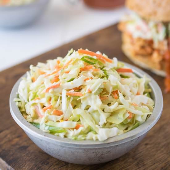 Crunchy Vegetable Coleslaw