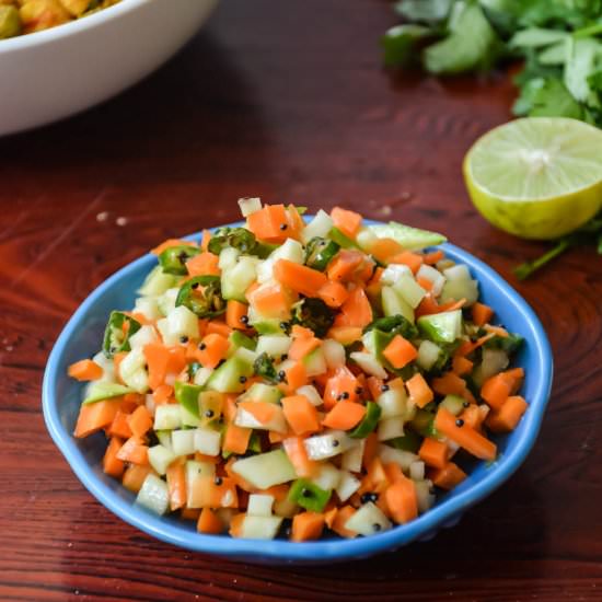 Spicy Mango Carrot Salad