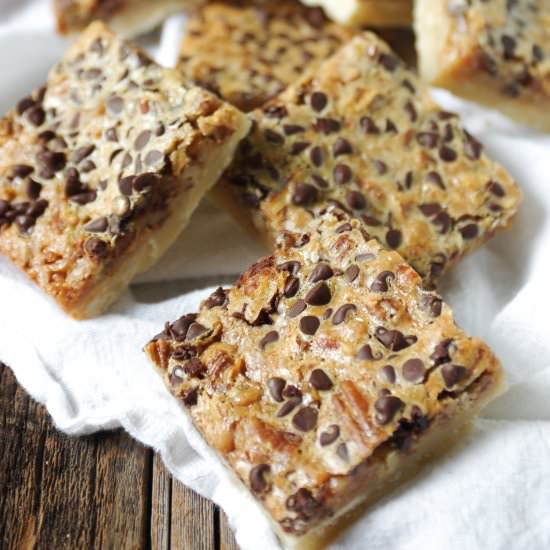 Toffee Pecan Bars