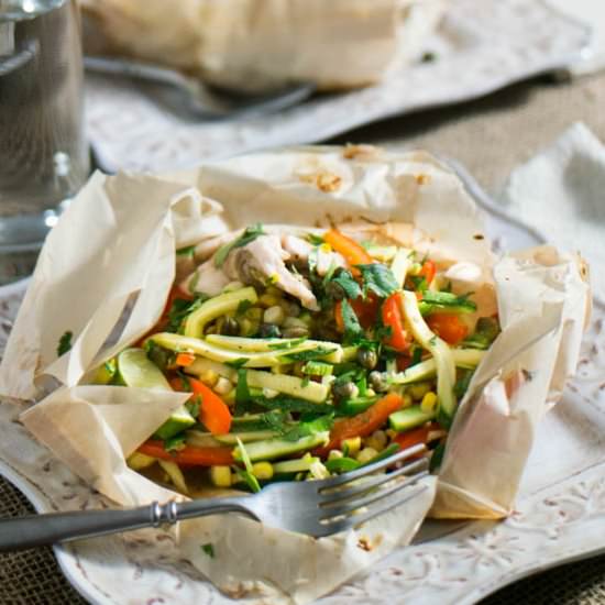 Mexican Fish In Parchment