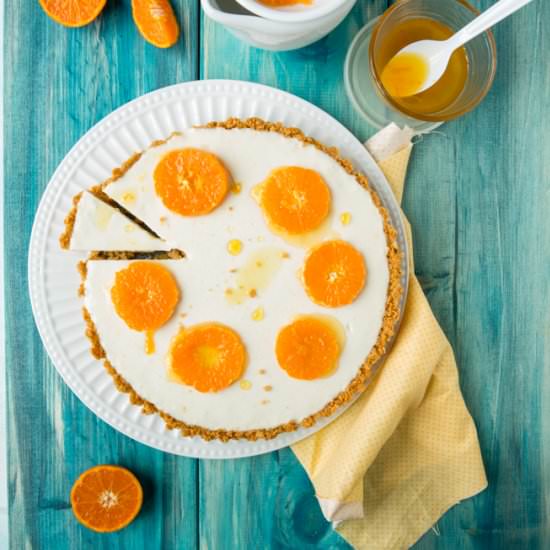 Orange Yogurt Tart