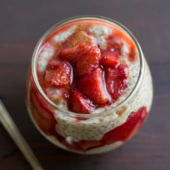 French Vanilla Chia Pudding