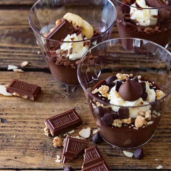 Elvis Pudding Cups