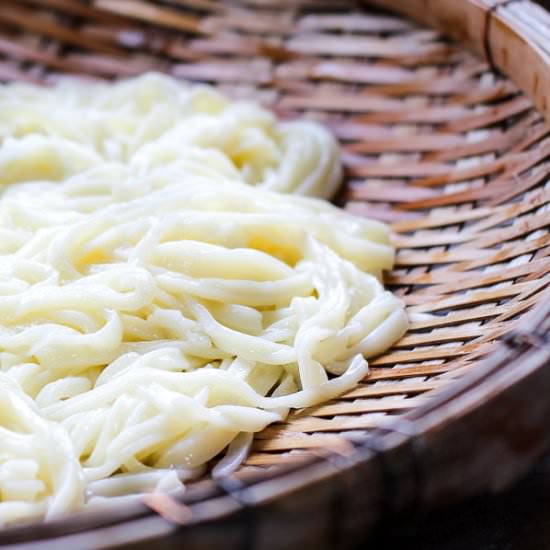 Shikoku Mountain-Style Udon Noodles