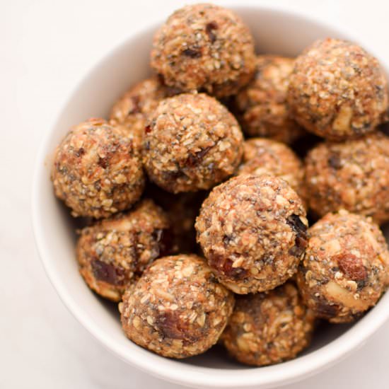 Vegan Fruit, Nut & Seed Energy Bite