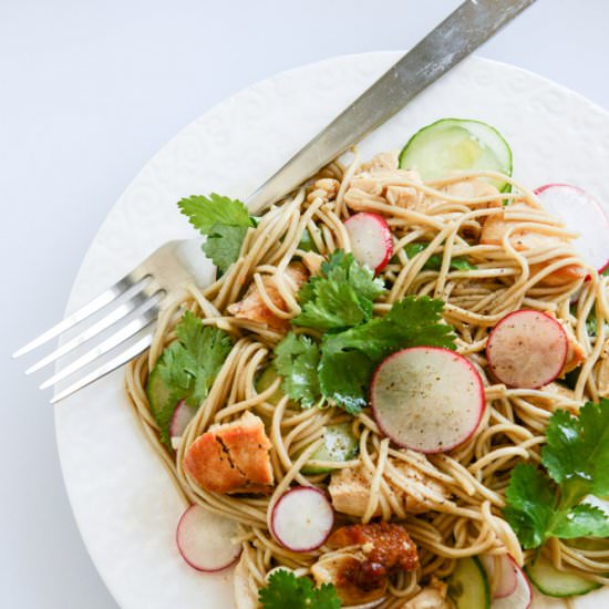 soba noodle salad