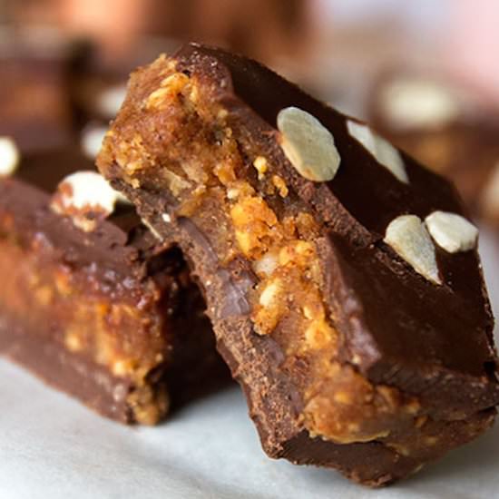 Chocolate & Nut Butter Squares